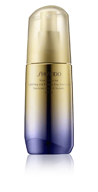 Shiseido Vital Perfection Uplifting & Firming Day Emulsion SPF 30 (75 ml) Ab Werk