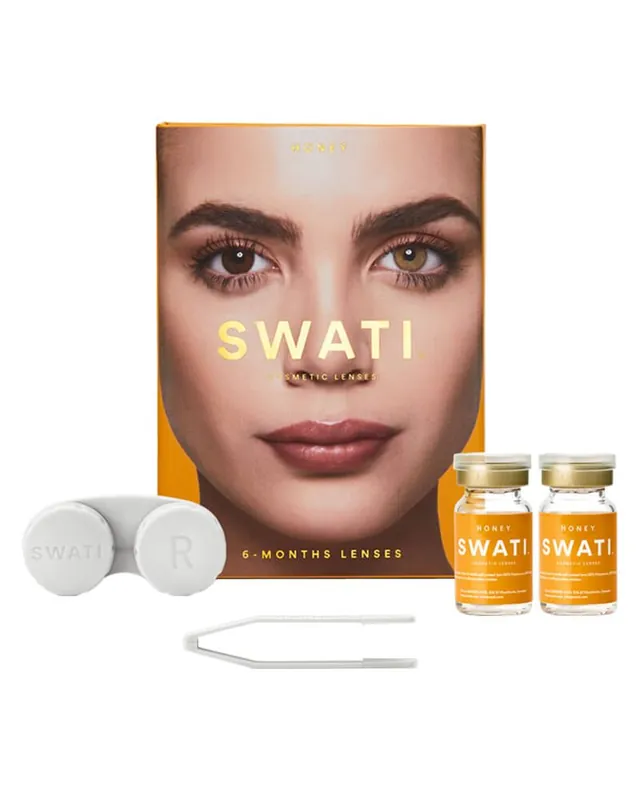 Meistverkauft SWATI Cosmetics Swati 6-Monats-Kontaktlinsen Honey