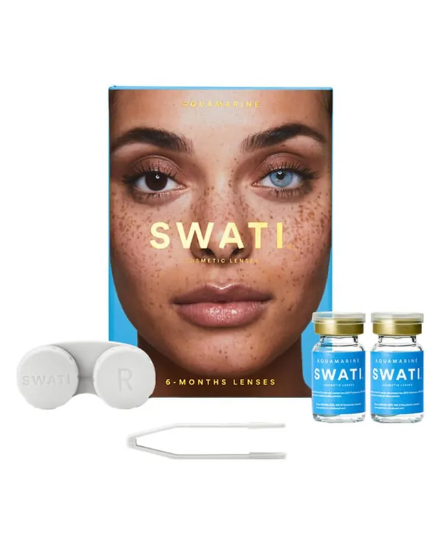 Jetzt Bestellen SWATI Cosmetics Swati 6-Monats-Kontaktlinsen Aquamarine