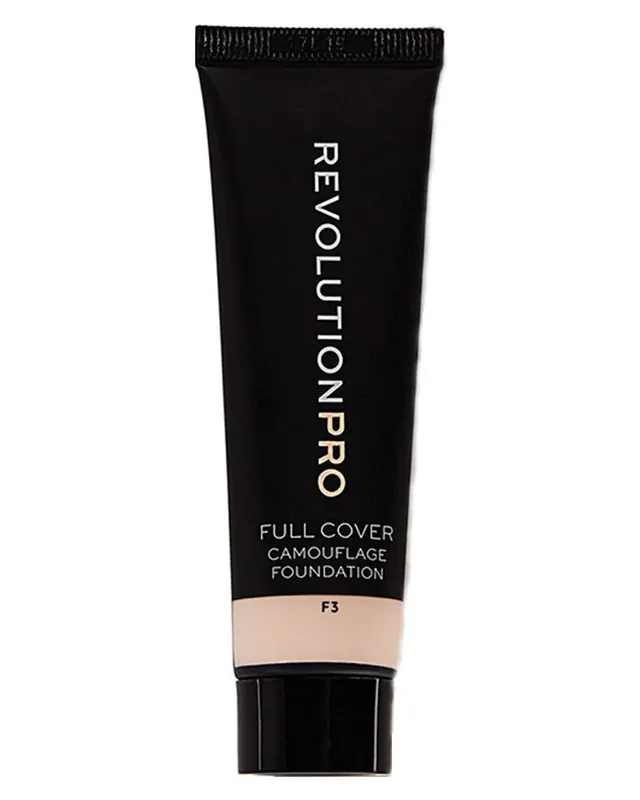 Top-Seller Makeup Revolution Pro Full Cover Camouflage Foundation - F3