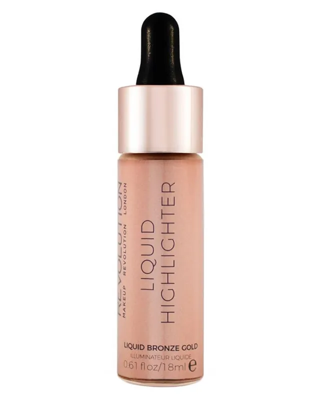 Makeup Revolution Liquid Highlighter Bronze Gold Rabatt
