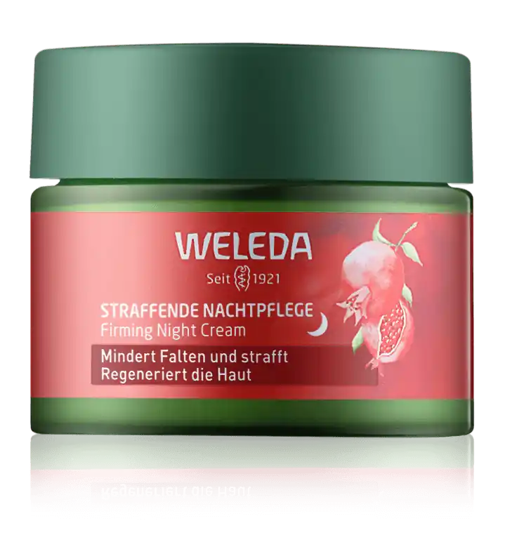 Geld-Zurück-Garantie Weleda Granatapfel & Maca-Peptide Straffende Nachtpflege (40 ml)