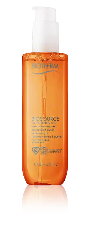 Biotherm Biosource Total Renew Oil Huile Auto-Moussante (200 ml) Rabatt