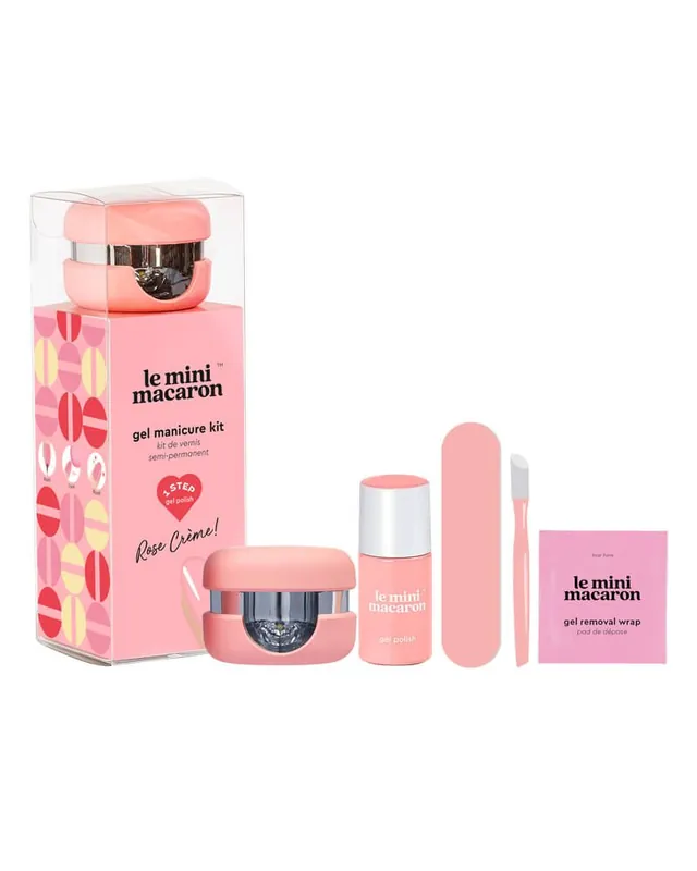 Le Mini Macaron Gel Manicure Kit Rose Creme (U) Hochwertig