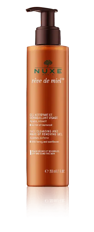 Highlight Nuxe Rêve de Miel Gel Nettoyant et Démaquillant Visage (200 ml)