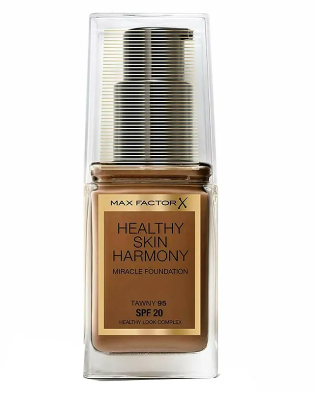 Max Factor Healthy Skin Harmony Foundation Tawny 95 SPF 20 Zertifiziert