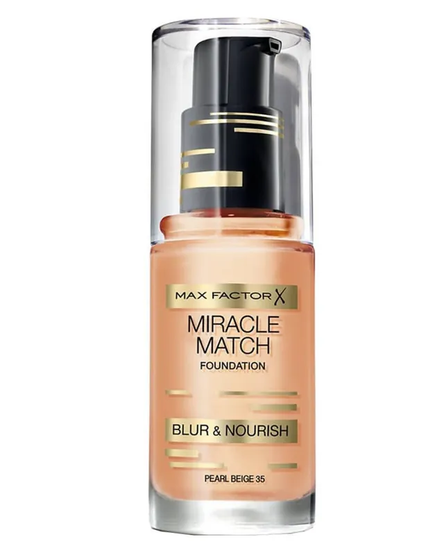 Bestseller Max Factor Miracle Match Foundation Pearl Beige 35