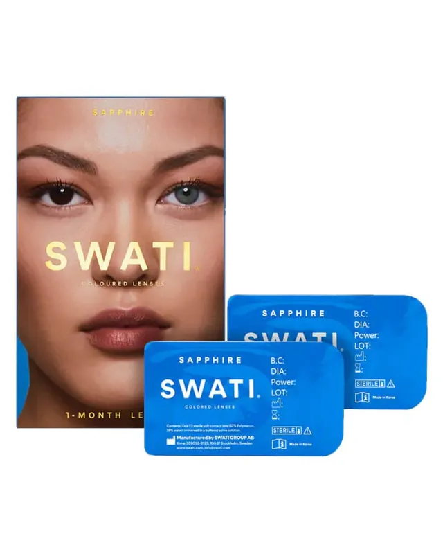 Preis Gesenkt SWATI Cosmetics Swati 1-Monats-Kontaktlinsen Sapphire