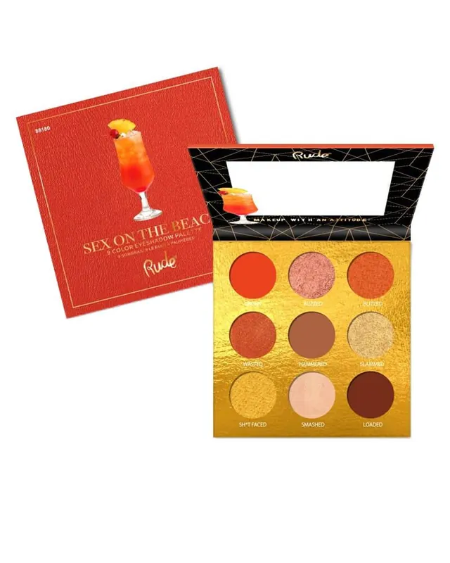 Abverkauf Rude Cosmetics Cocktail Party Eyeshadow Palette Sex On The Beach (U)
