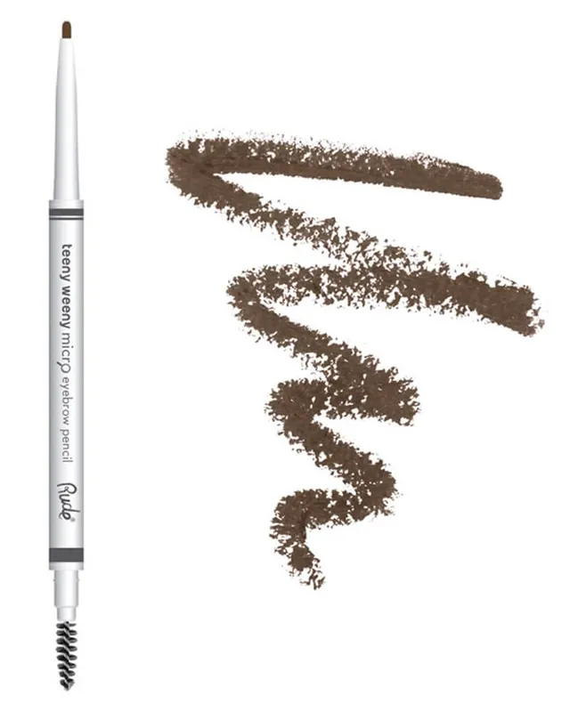Ab Werk Rude Cosmetics Teeny Weeny Micro Eyebrow Pen Neutral Brown