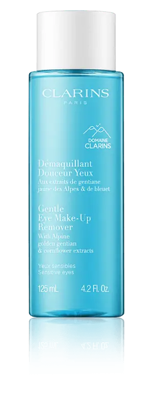 Clarins Nettoyage de Visage Démaquillant Douceur Yeux (125 ml) Weltweiter Versand