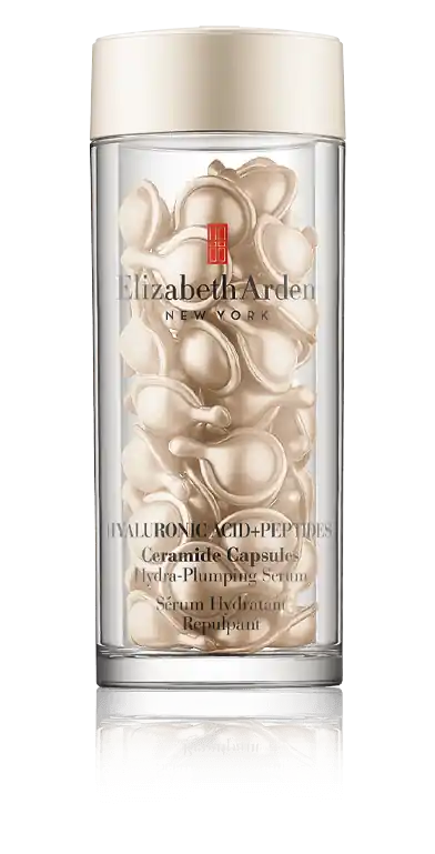 Geprüft Elizabeth Arden Ceramide Hyaluronic Acid + Peptides Hydra-Plumping Serum 60 Capsules (28 ml)