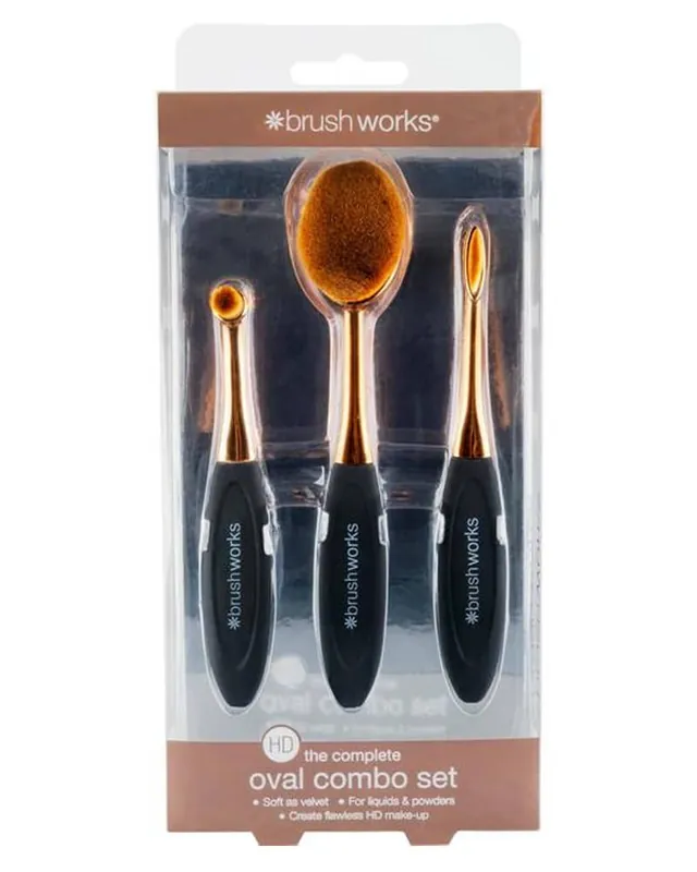 Brushworks Oval Combo Set Bestpreis