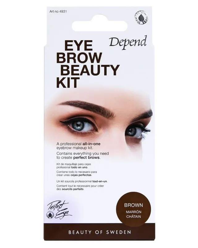 Neue Ware Depend Eye Brow Beauty Kit - Brown Art. 4931
