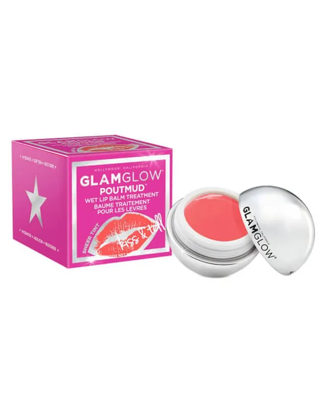 Billig Glamglow Poutmud Wet Lip Balm Treatment Kiss & Tell