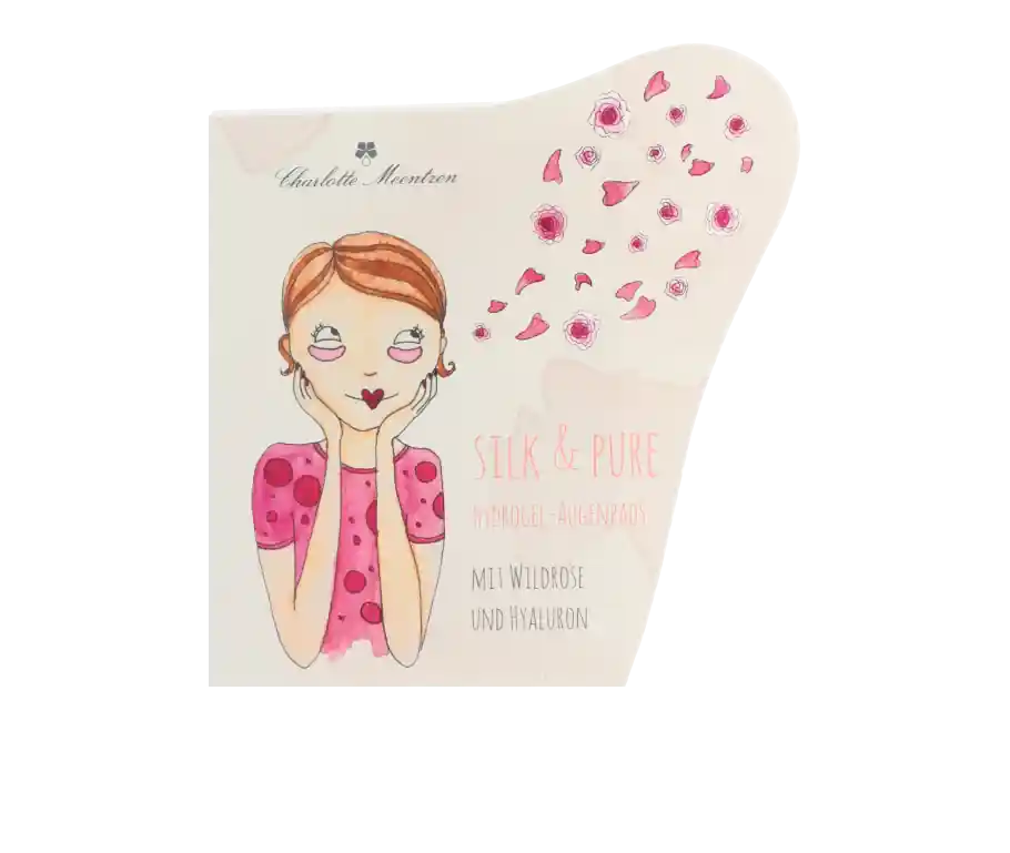 Angebot Charlotte Meentzen Silk & Pure Hydrogel-Augenpads (5 x 2 Stück)