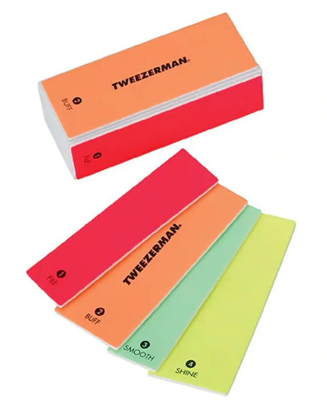 Top-Preis Tweezerman 4-in-1 Nail Buffer And Shine Block
