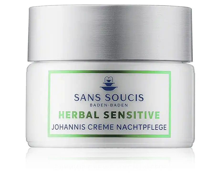 Gratis Versand Sans Soucis Herbal Sensitive Johannis Creme Nachtpflege (50 ml)