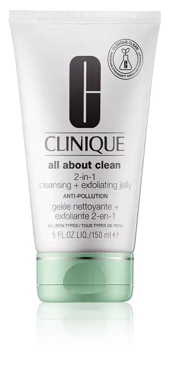 Clinique All About Clean 2-in-1 Cleansing + Exfoliating Jelly (150 ml) Kostenfreie Lieferung