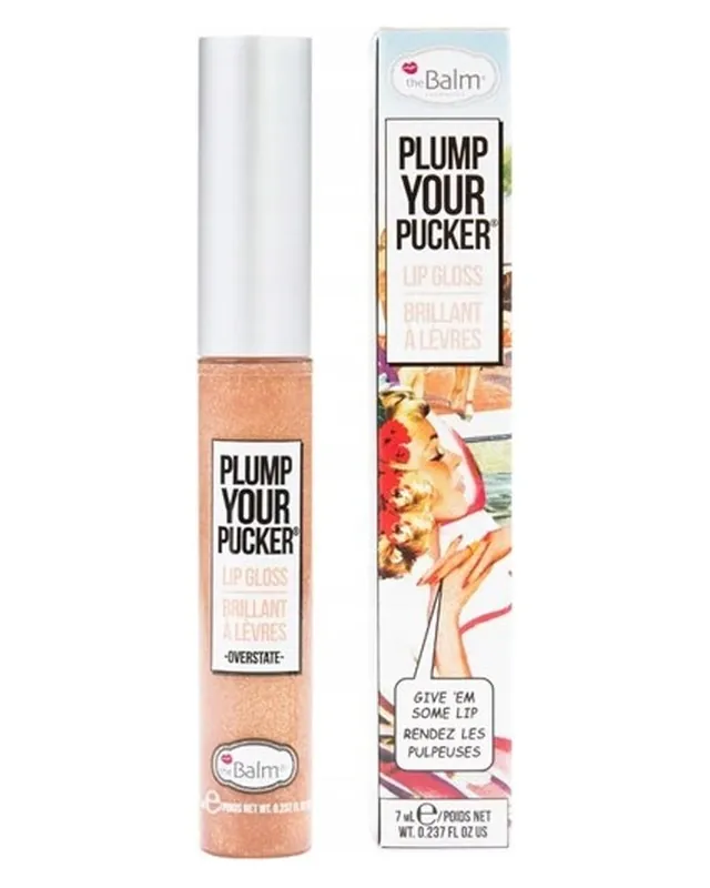 The Balm Plump Your Pucker Lip Gloss - Overstate Sonderaktion