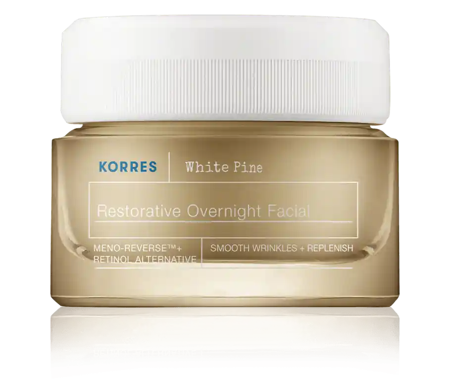Korres White Pine Meno-Reverse Restorative Overnight Facial (40 ml) Preisreduziert
