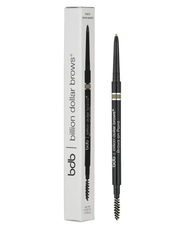 Top-Angebot Billion Dollar Brows Brows On Point Waterproof Micro Brow Pencil - Blonde