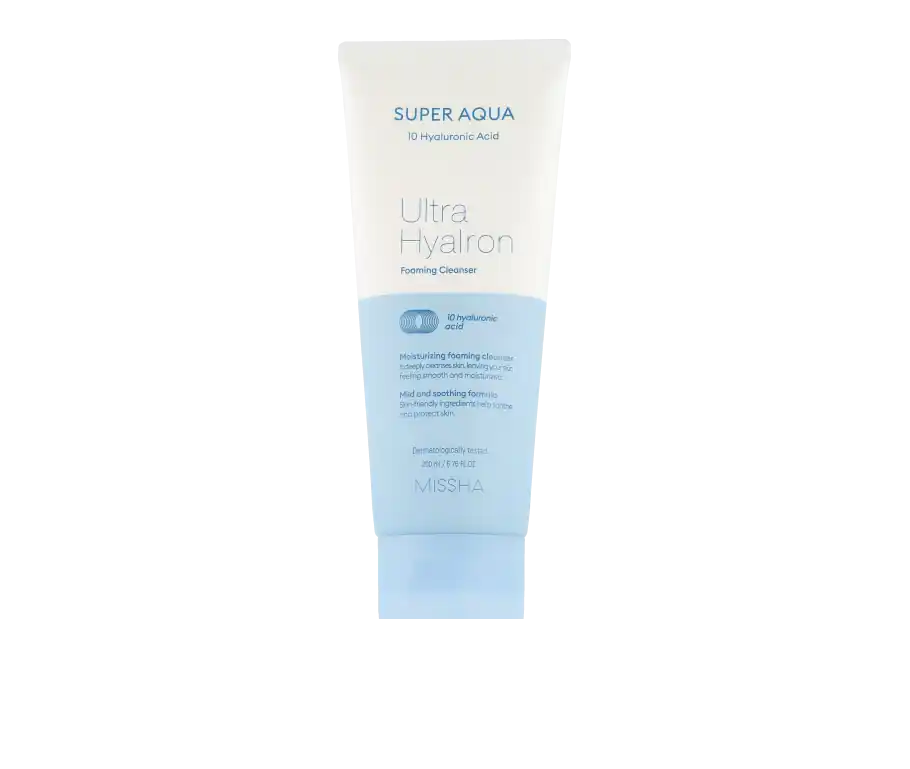 Preisreduziert Missha Super Aqua Ultra Hyalron Foaming Cleanser (200 ml)