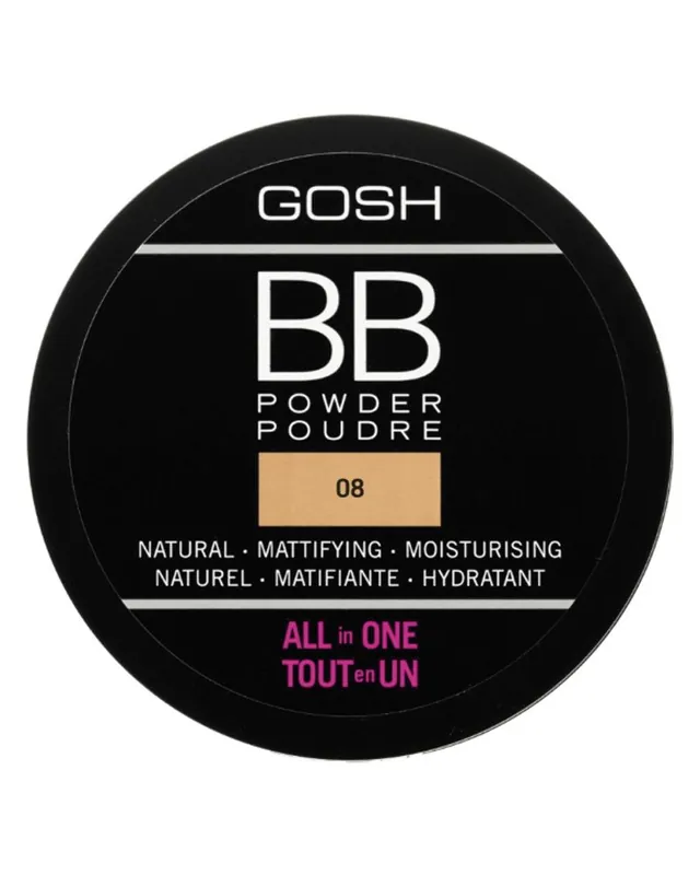Gosh BB Powder 08 Chestnut Neue Kollektion