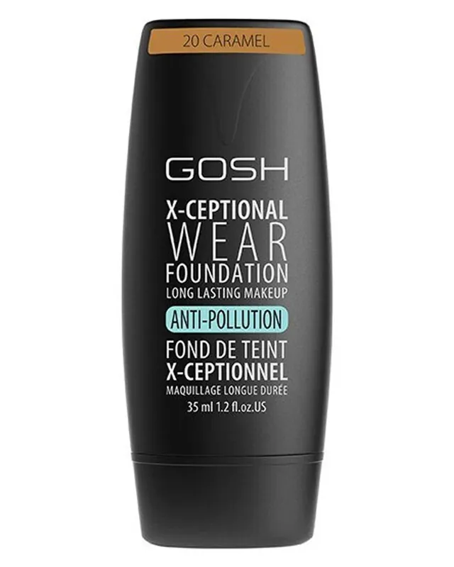 Hochwertig Gosh X-Ceptional Wear Foundation Long Lasting Makeup 20 Caramel