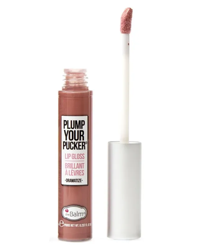 The Balm Plump Your Pucker Lip Gloss - Dramatize Geld-Zurück-Garantie