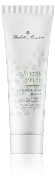 Charlotte Meentzen Kräutervital Reinigungsmaske Papaya-Heilkreide (30 ml) Kostenloser Versand