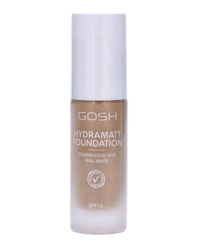 Kostenloser Rückversand Gosh Hydramatt Foundation Combination Skin Peau Mixte 014Y Dark