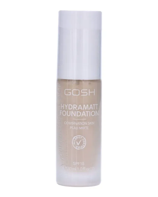 Gosh Hydramatt Foundation Combination Skin Peau Mixte 002Y Very Light Original