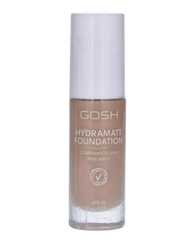 Gosh Hydramatt Foundation Combination Skin Peau Mixte 008N Medium Markenprodukt