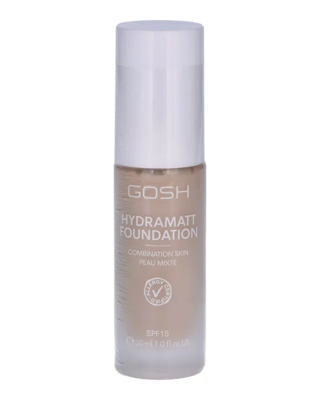 Gosh Hydramatt Foundation Combination Skin Peau Mixte 004N Light Beliebt