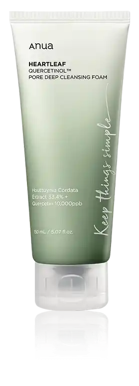 Anua Heartleaf Quercetinol Pore Deep Cleansing Foam (150 ml) Wochenendangebot