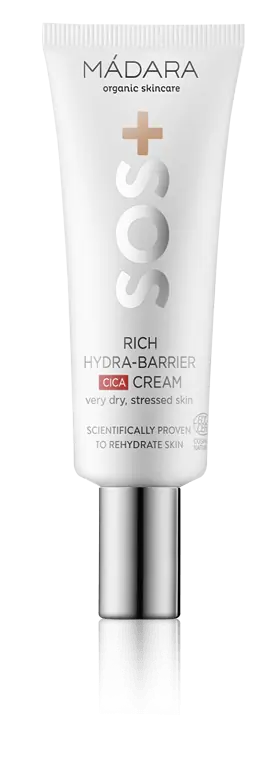 MÁDARA SOS Rich Hydra-Barrier Cica Cream (40 ml) Expressversand