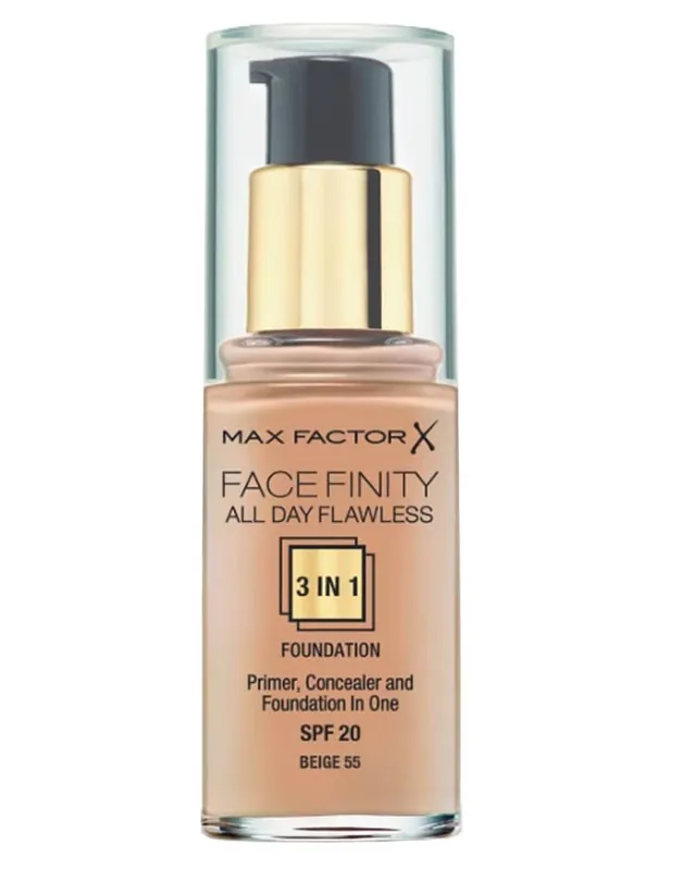 Echt Max Factor Facefinity 3-in-1 Foundation Beige 55