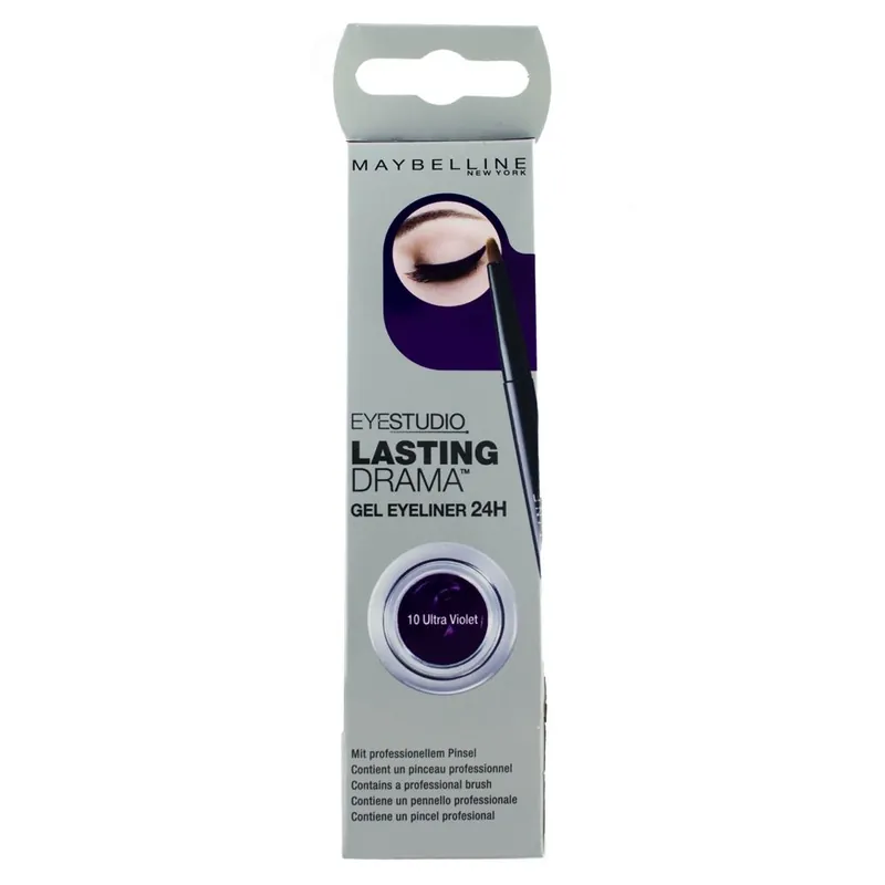 Highlight Maybelline Lasting Drama Gel Eyeliner Ultra Violet