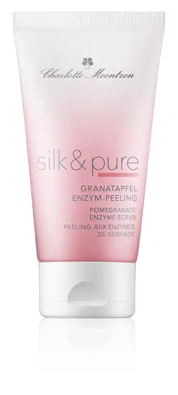 Markenprodukt Charlotte Meentzen Silk & Pure Granatapfel Enzym-Peeling (50 ml)