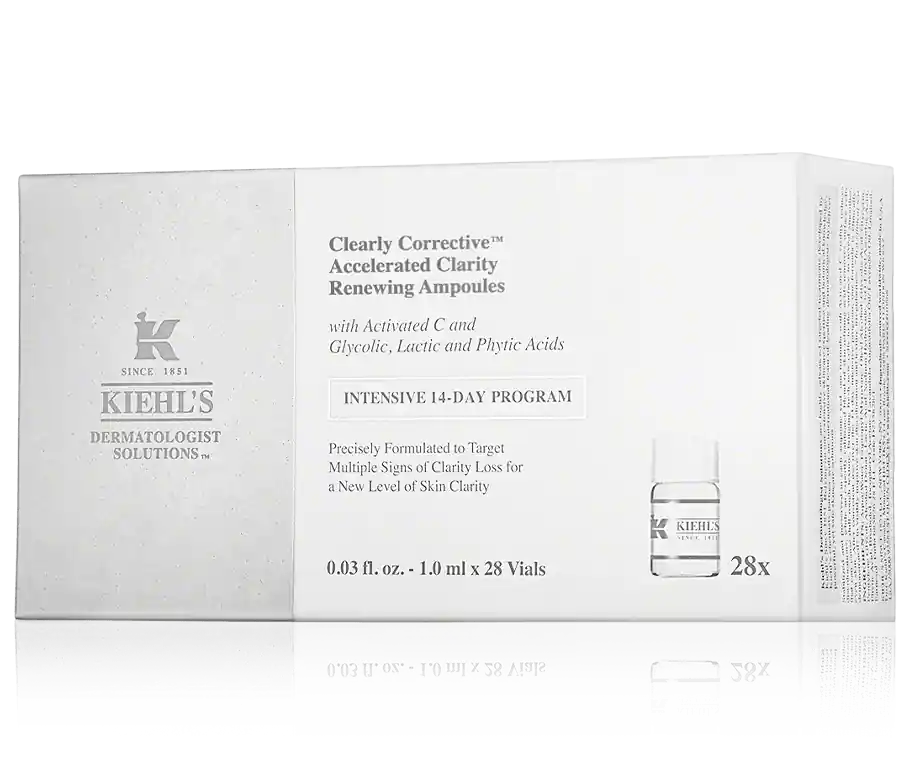 Neuheit Kiehl's Clearly Corrective Accelerated Clarity Renewing Ampoules (28 x 1 ml)