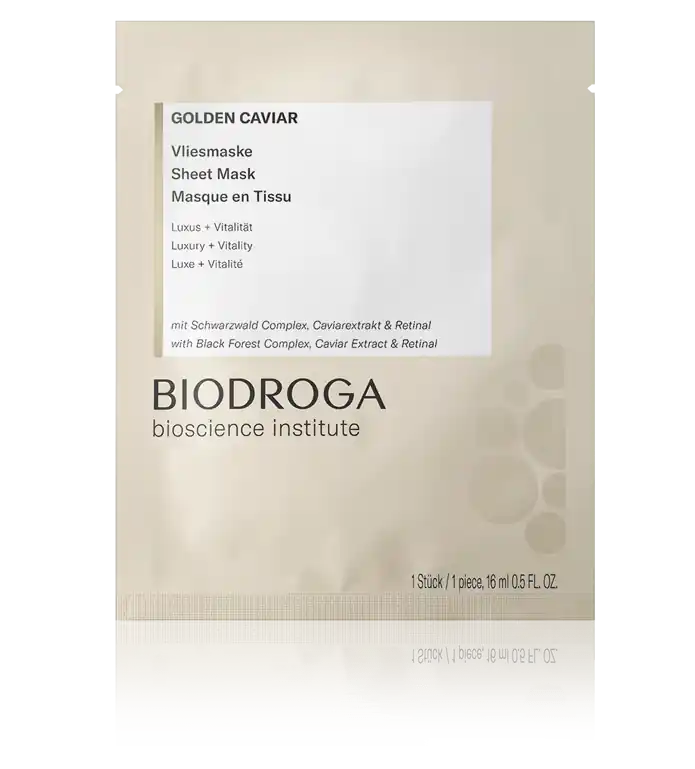 Biodroga Bioscience Institute Golden Caviar Vliesmaske (16 ml) Im Trend