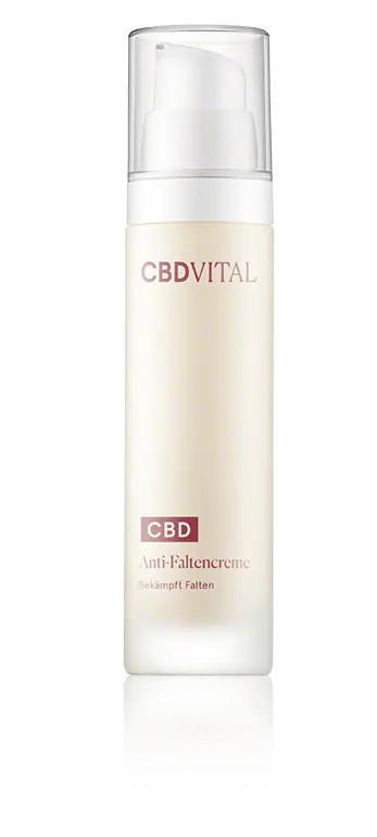 Sichere Zahlung CBD VITAL Biokosmetik Anti-Faltencreme (50 ml)