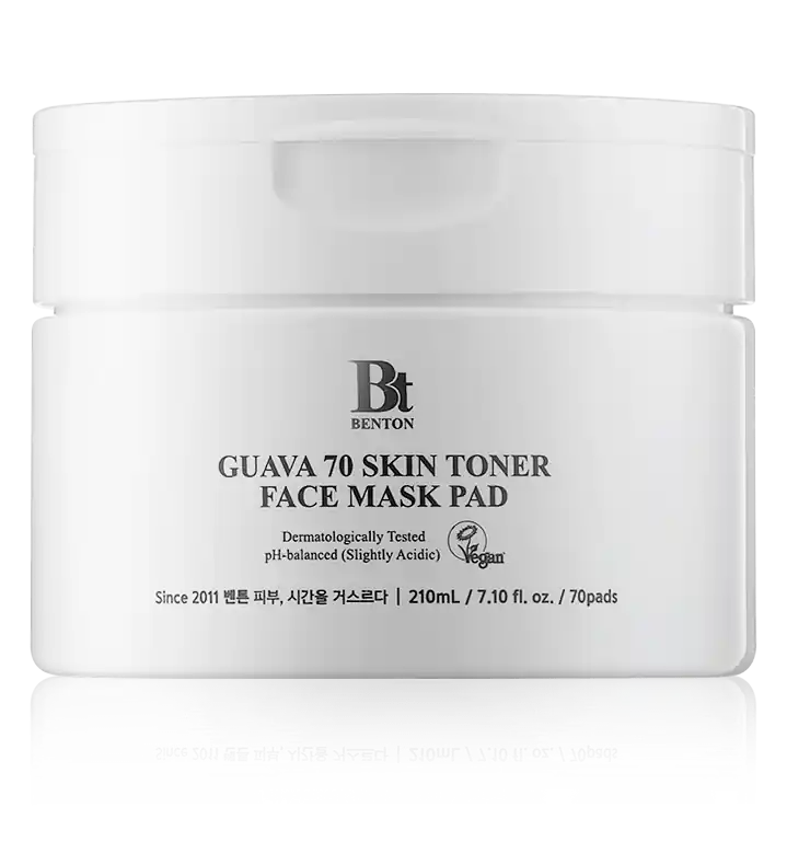 Benton Face Care Guava 70 Skin Toner Face Mask Pad (210 ml) Bestseller