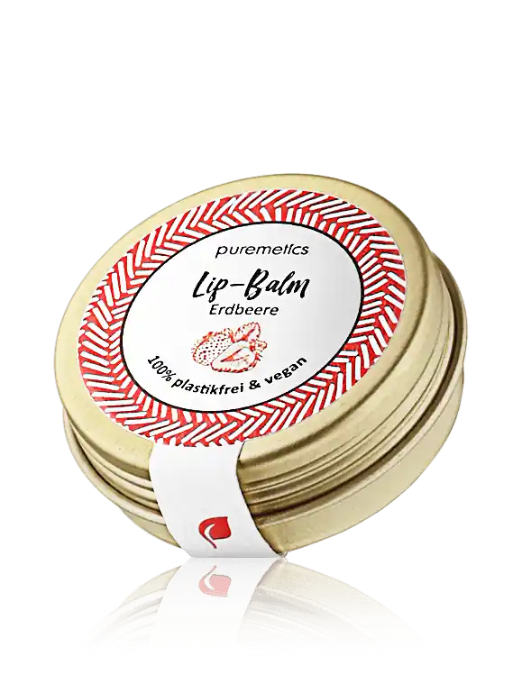 Echt puremetics Lippenpflege Lip Balm Erdbeere (10 g)