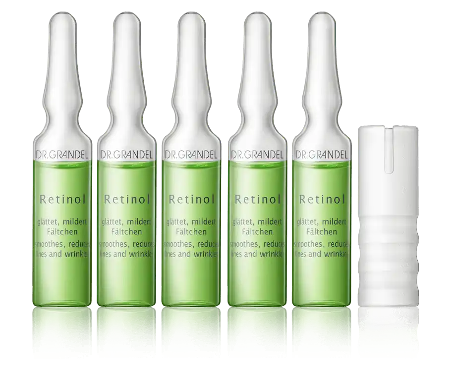 Jetzt Bestellen Dr. Grandel Wirkstoff-Ampullen Retinol Celebrate Women (5 x 3 ml)