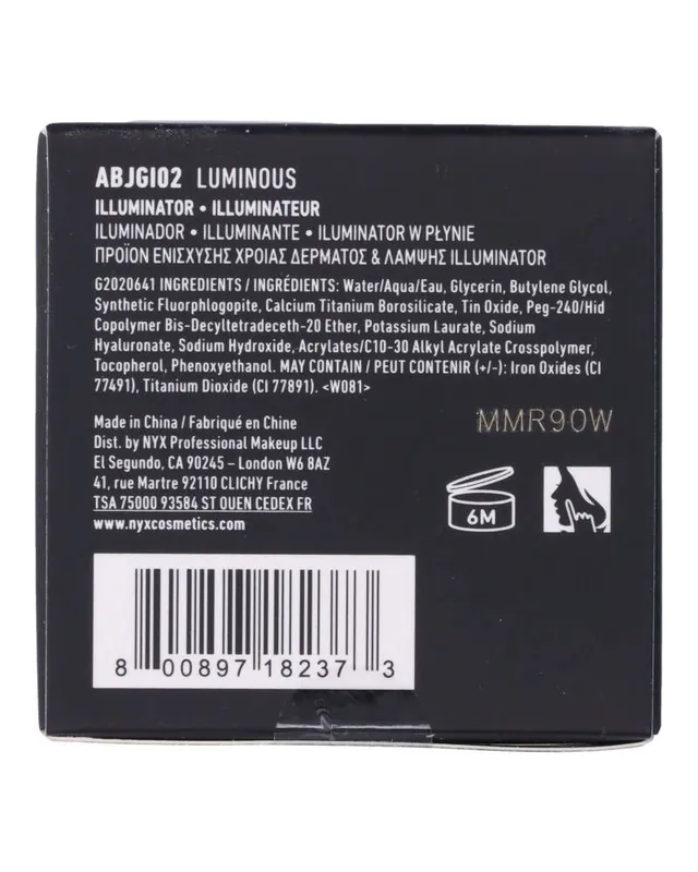NYX A Bit Jelly Illuminator Gel Highlighter Kostenloser Versand