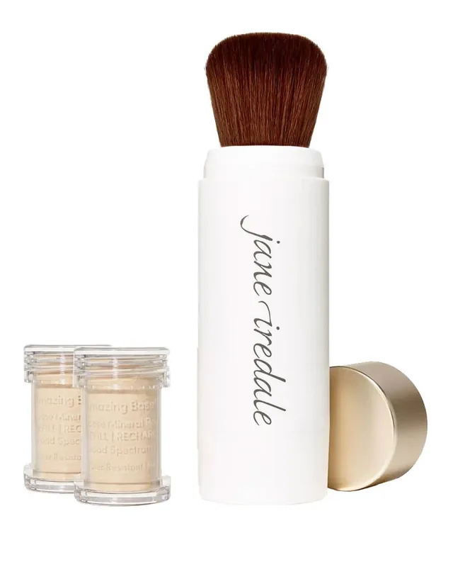 Jane Iredale Amazing Base SPF 20 Refillable Brush - Light Beige Mengenrabatt