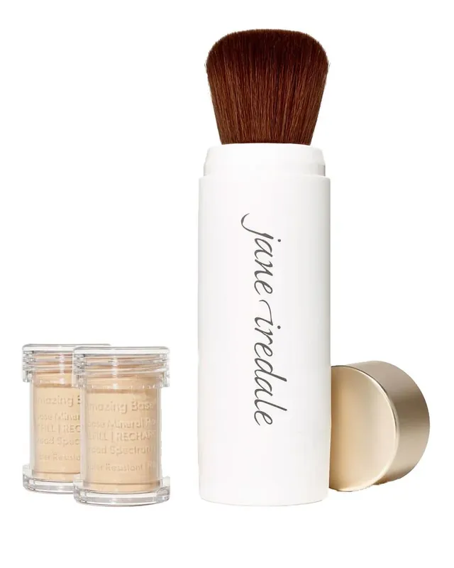 Schneller Versand Jane Iredale Amazing Base SPF 20 Refillable Brush - Satin