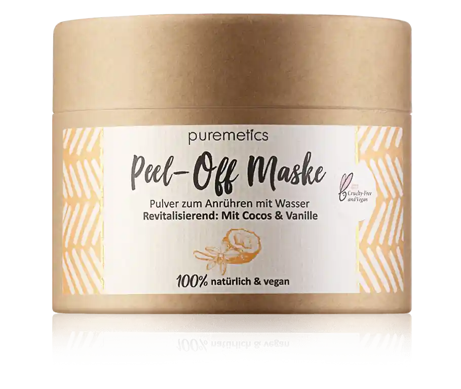 Mega-Angebot puremetics Peel-Off Maske Revitalisierend: Mit Cocos & Vanille (65 g)